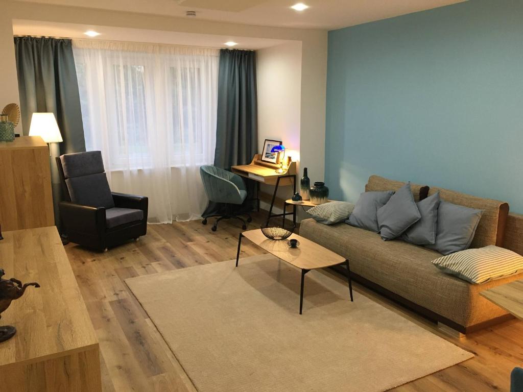 Attraktive Ferienwohnung am Rande von Leipzig an der A14 - Apartamento De Un Dormitorio