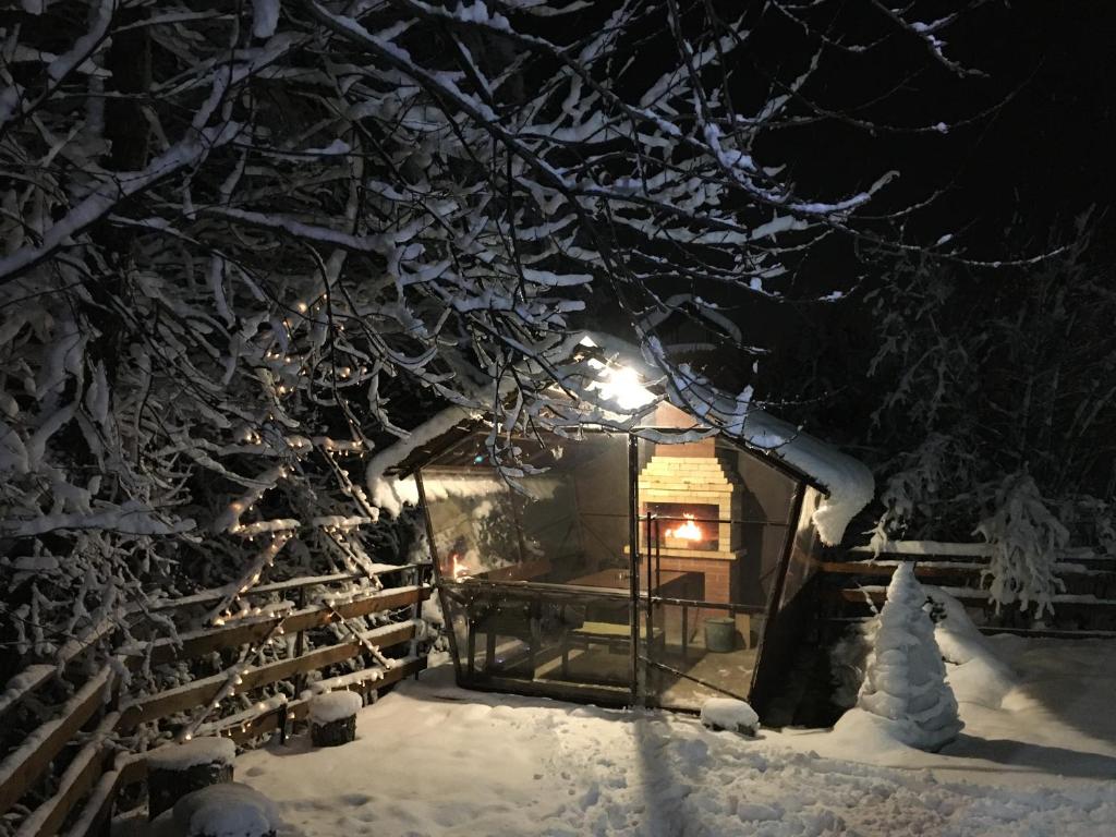 Mini-Hotel Serpanok v zimě
