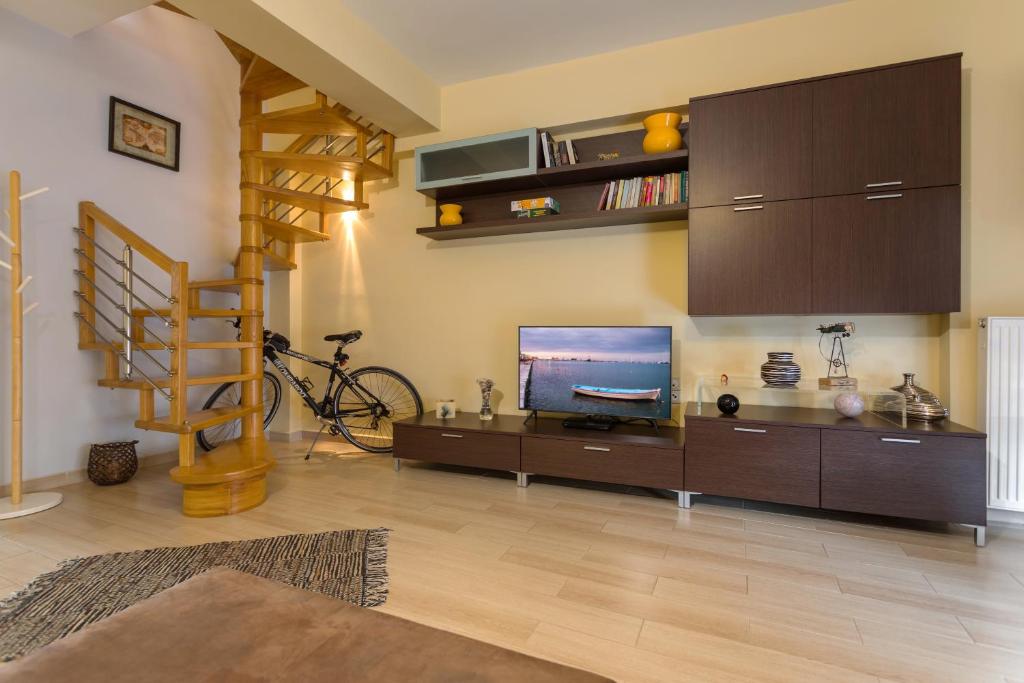 Kuchyňa alebo kuchynka v ubytovaní Evdokia's Home