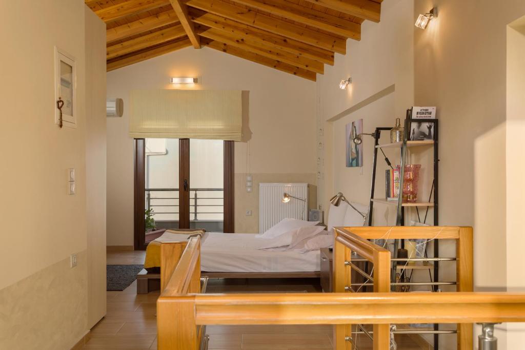 Posteľ alebo postele v izbe v ubytovaní Evdokia's Home