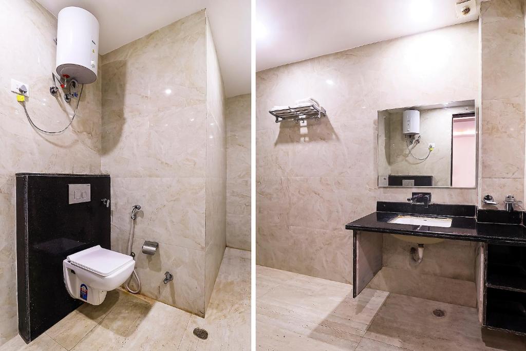 Koupelna v ubytování FabHotel Swess Grand