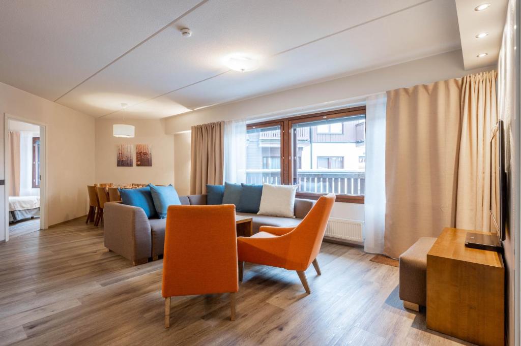 Posezení v ubytování Ski-Inn RukaVillage