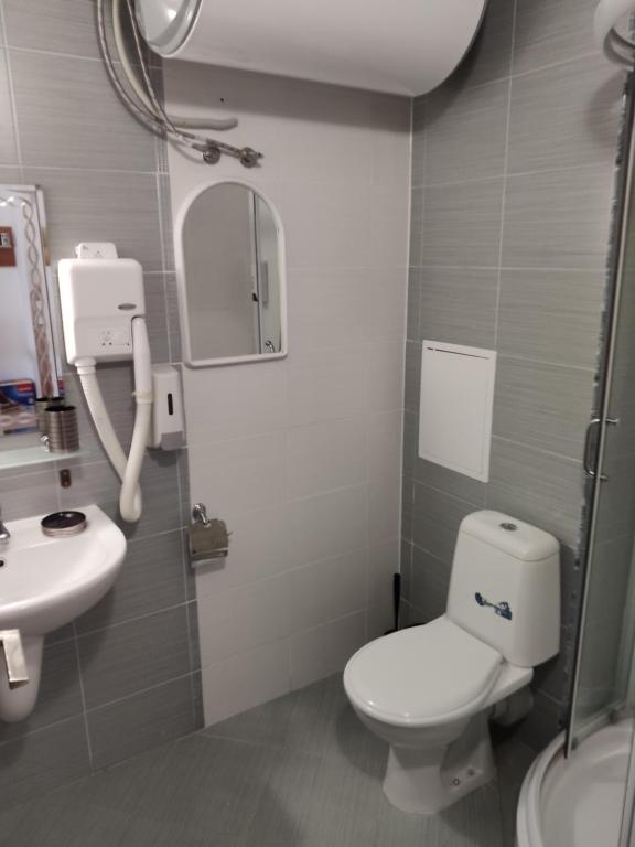 Koupelna v ubytování Bansko Belvedere Apartament