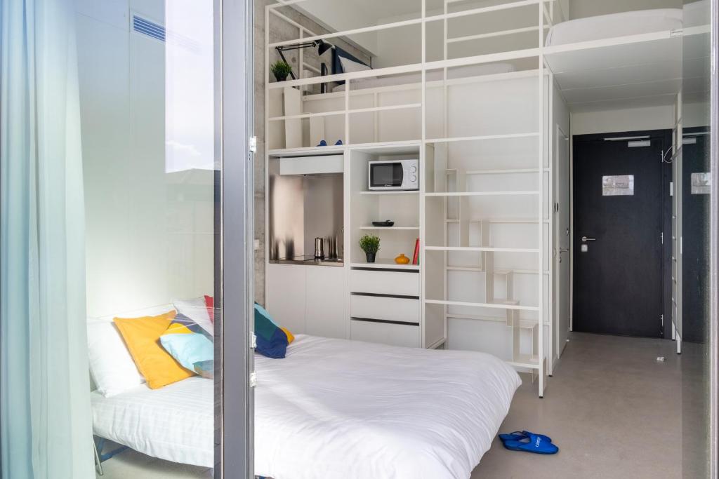 Camplus San Pietro - Casa per ferie客房内的一张或多张床位