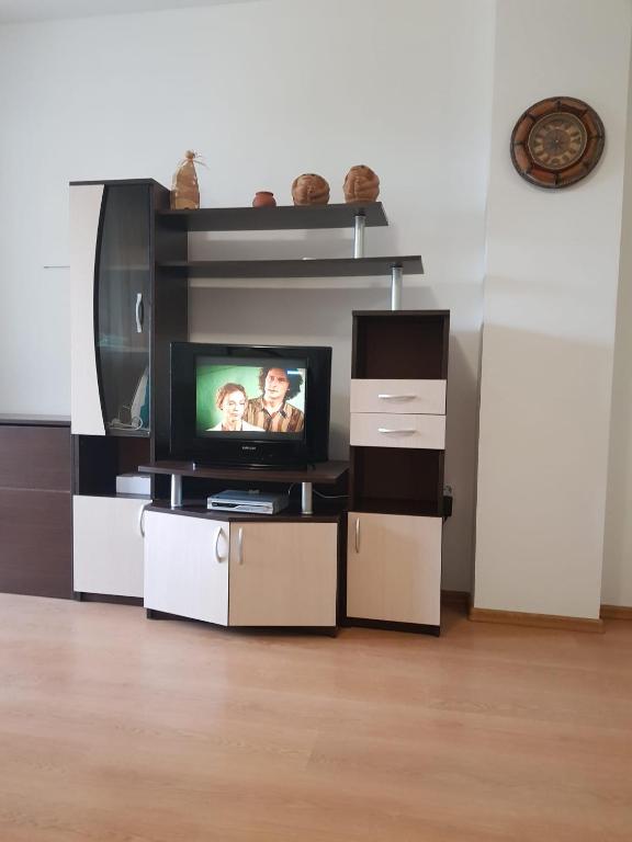 TV a/nebo společenská místnost v ubytování Excelsior Holiday Apartments 91 Sunny Beach Bulgarien Sonnenstrand