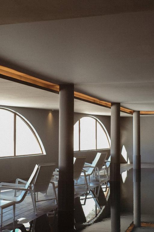 Posezení v ubytování Le Val Thorens, a Beaumier hotel