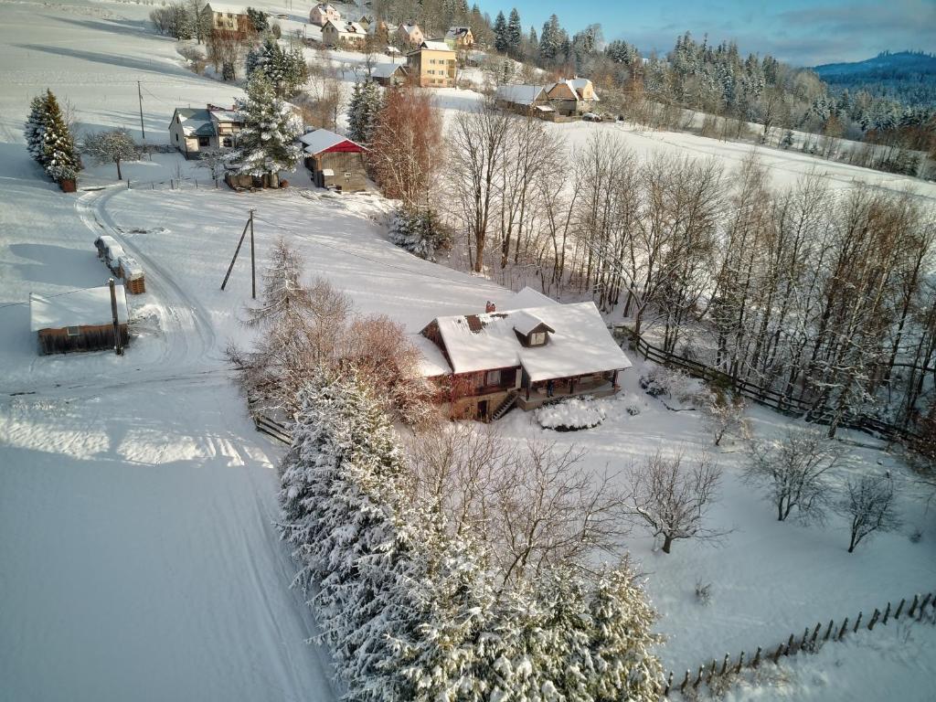 Chatka Koniaków 7 v zime