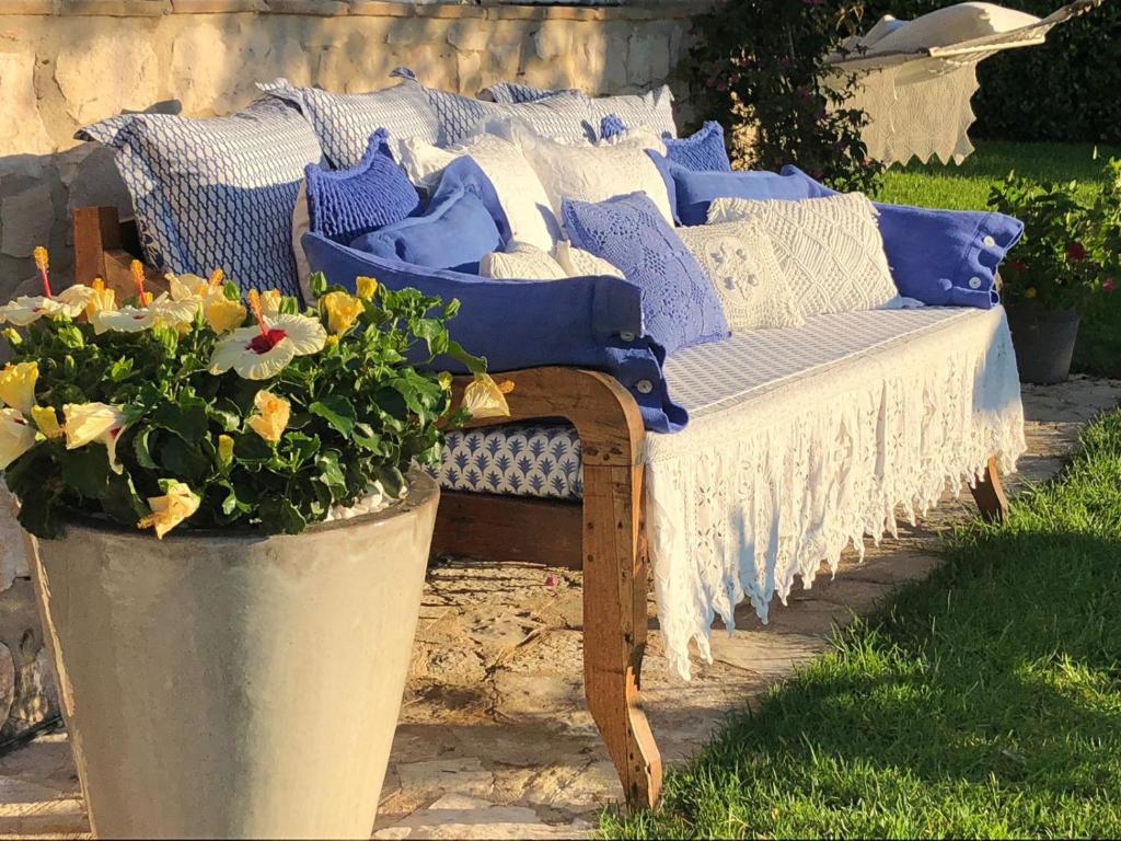 Vonkajšia záhrada v ubytovaní Lalla Private Luxury Villa