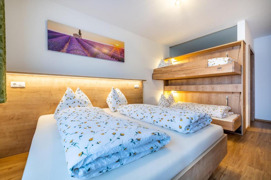 Posteľ alebo postele v izbe v ubytovaní WiWa Appartement