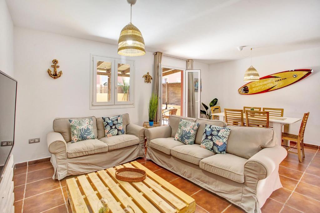 Posezení v ubytování Premium Family House