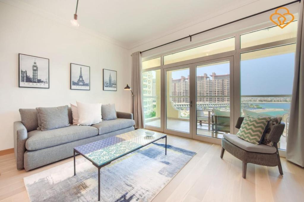 Keysplease Seaview 2 B/R با دسترسی به ساحل، Palm Jumeirah
