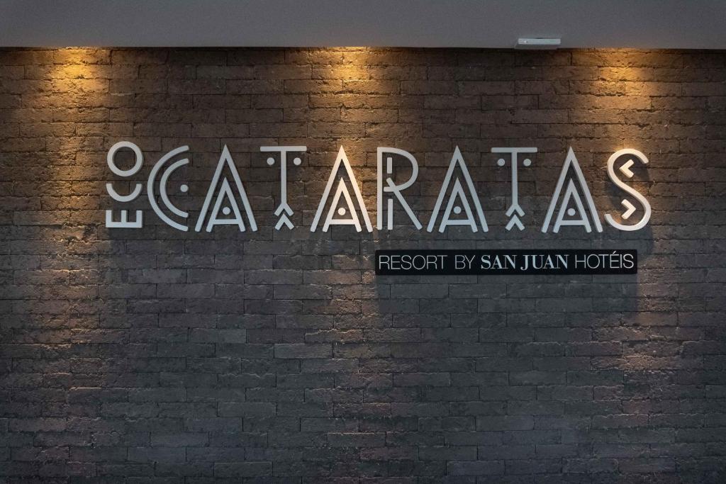 Certifikát, hodnocení, plakát nebo jiný dokument vystavený v ubytování Complexo Eco Cataratas Resort by SJ