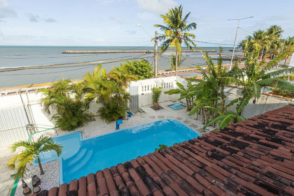 Bazén v ubytování Taverna do Paraiso nebo v jeho okolí