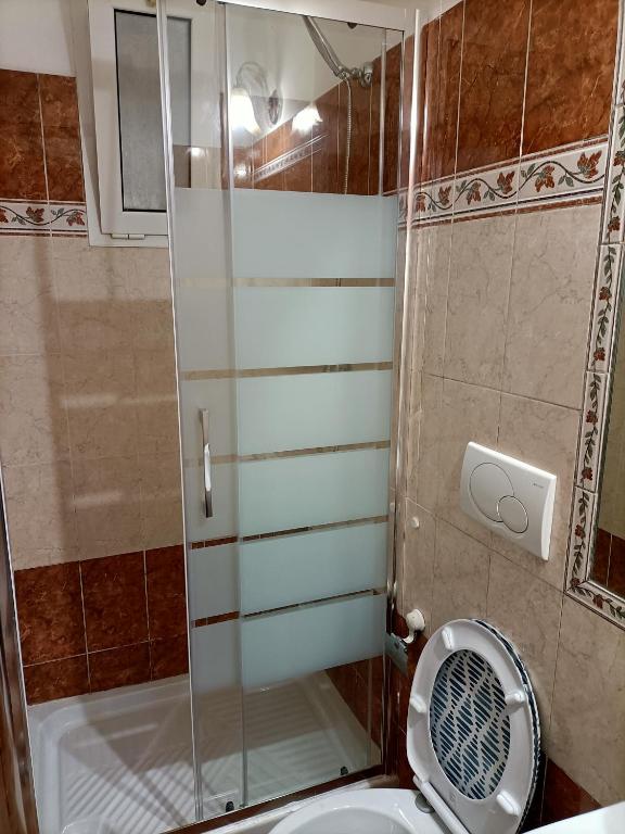 A bathroom at cattaneo accomodation
