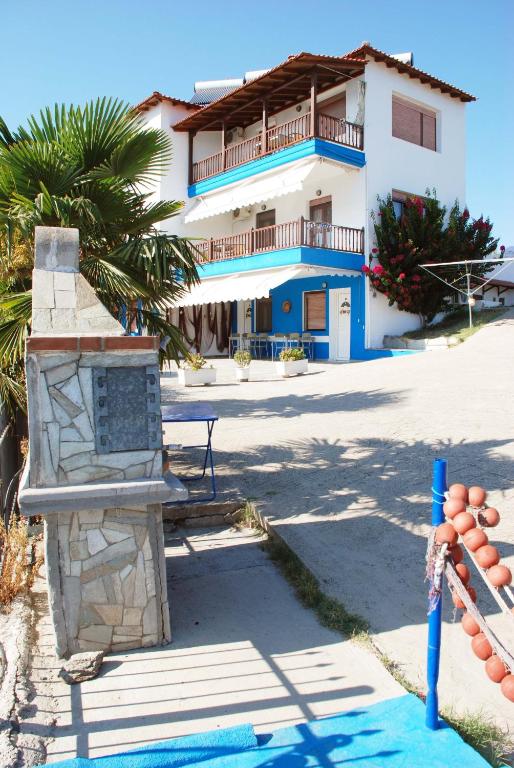 Budova, kde se aparthotel nachází