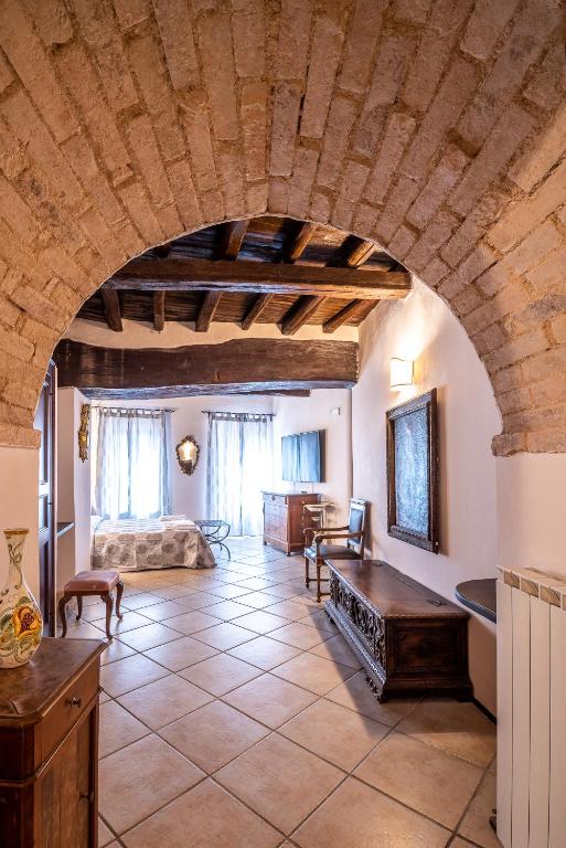 Posezení v ubytování HOTEL TREVI Palazzo Natalini