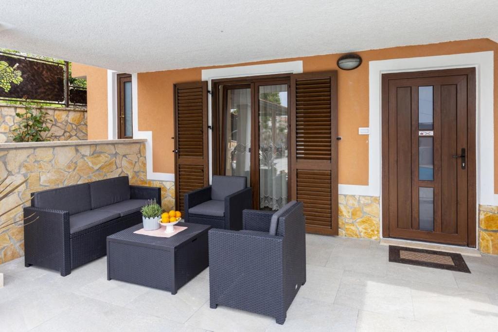 Część wypoczynkowa w obiekcie Villa Vita in Poreč - Haus für 6-8 Personen