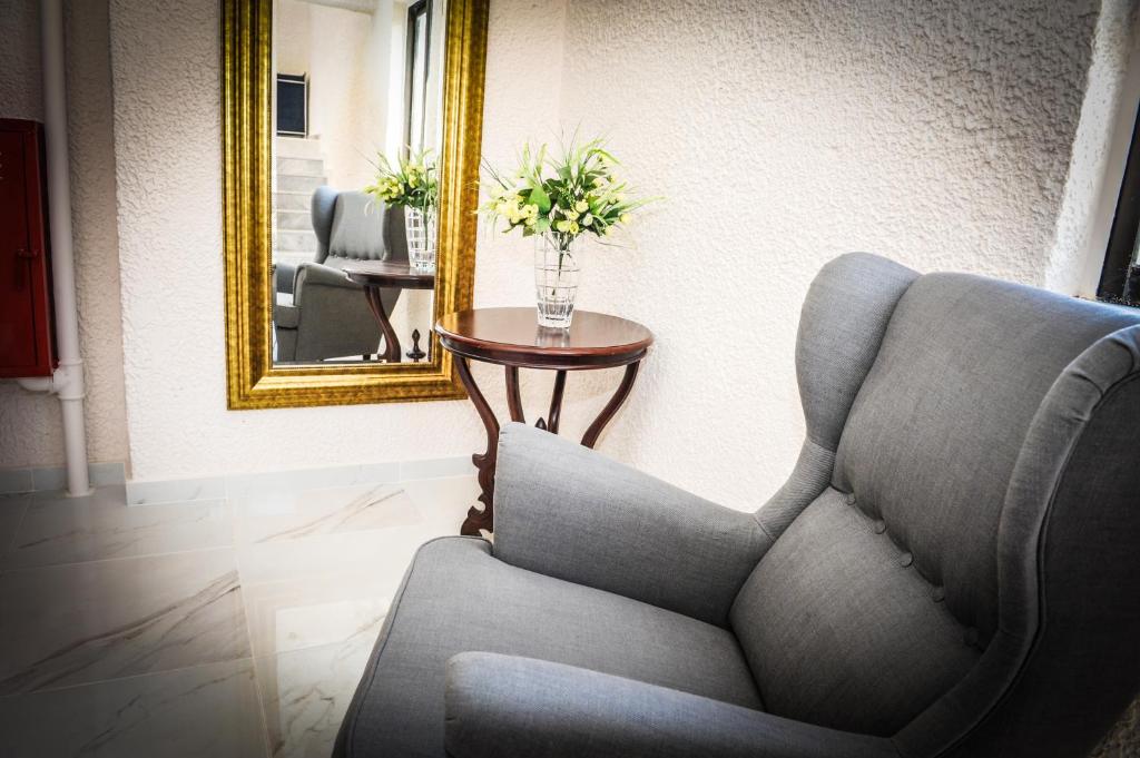 Posezení v ubytování Valentino Hotel