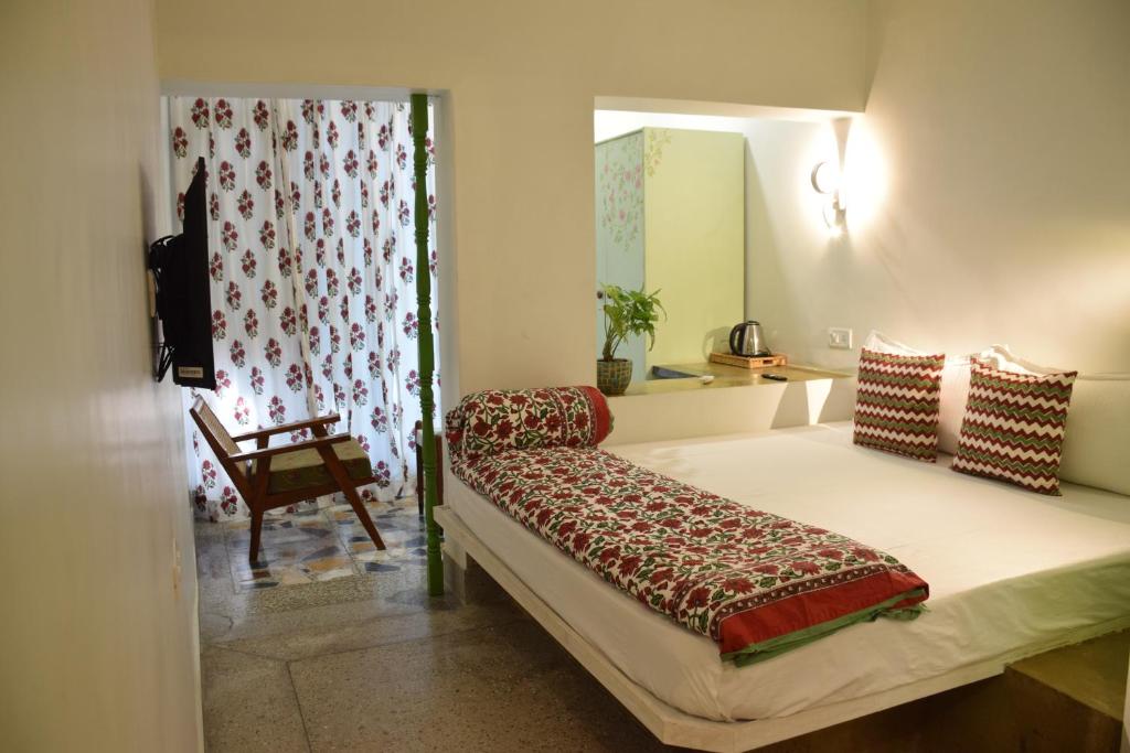 Voodi või voodid majutusasutuse Mukam, Boutique Homestay toas