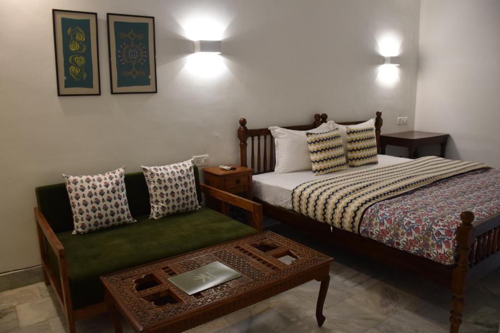 Voodi või voodid majutusasutuse Mukam, Boutique Homestay toas