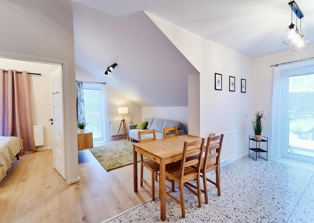 Posedenie v ubytovaní LAGUNA Apartament Polanica Residence 54