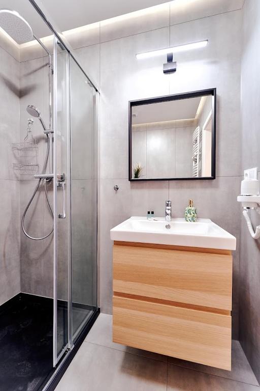 Kúpeľňa v ubytovaní LAGUNA Apartament Polanica Residence 54
