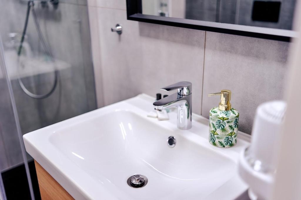 Kúpeľňa v ubytovaní LAGUNA Apartament Polanica Residence 54