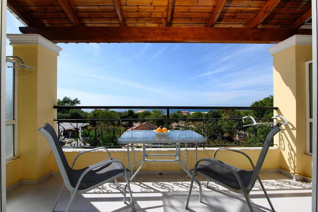 Balkon lub taras w obiekcie Ammos Bay