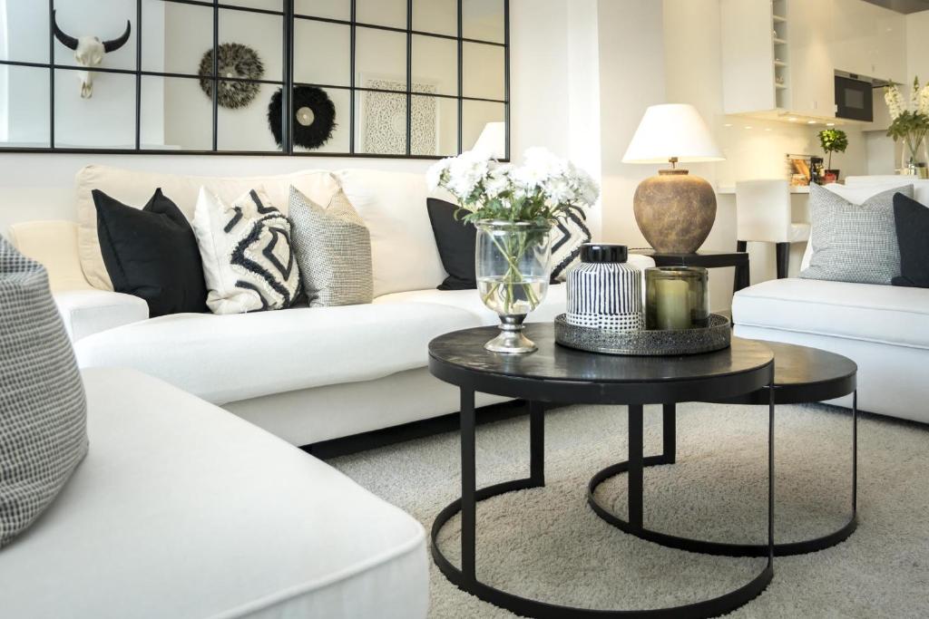 Posezení v ubytování CL- 1 bedroom walking distance to Puerto Banus