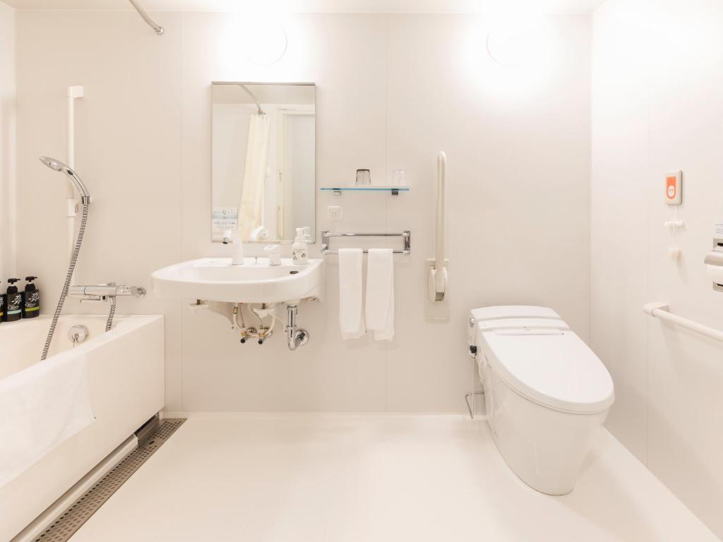 Koupelna v ubytování Sotetsu Fresa Inn Nagoya-Shinkansenguchi
