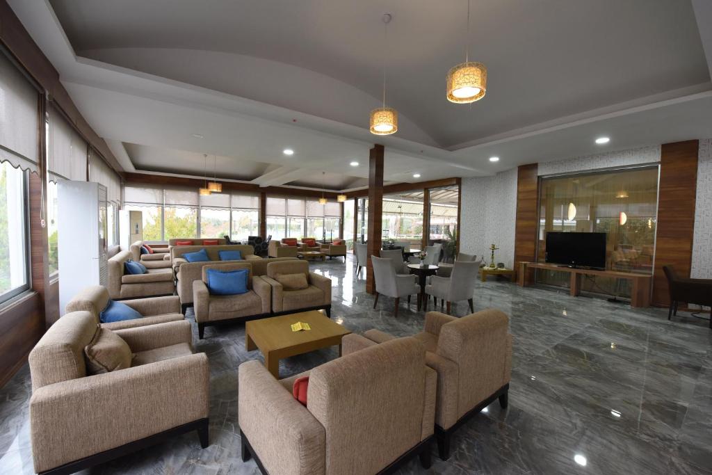 Posezení v ubytování Tripolis Hotel
