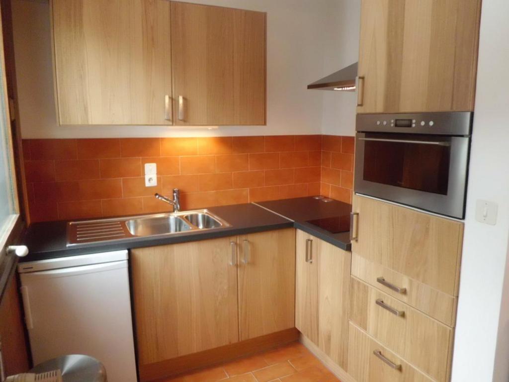 Dapur atau dapur kecil di Studio Chamonix-Mont-Blanc, 1 pièce, 3 personnes - FR-1-517-27