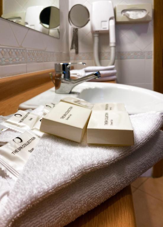 Koupelna v ubytování Hotel Kennedy Nova