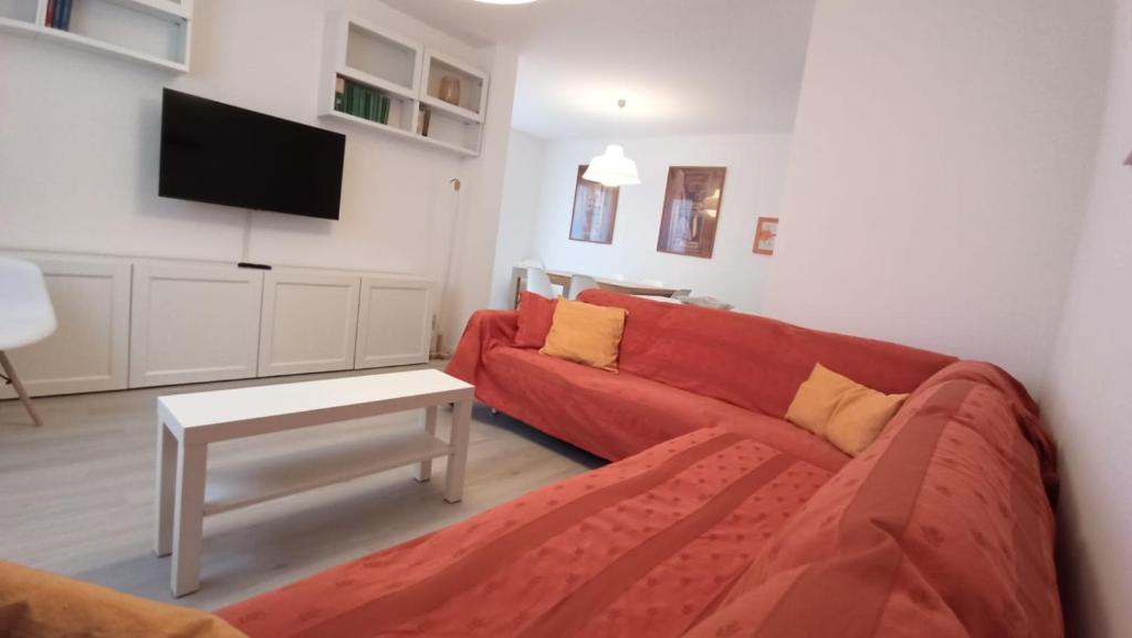 TV a/nebo společenská místnost v ubytování Oasi di Pace e Tranquillità