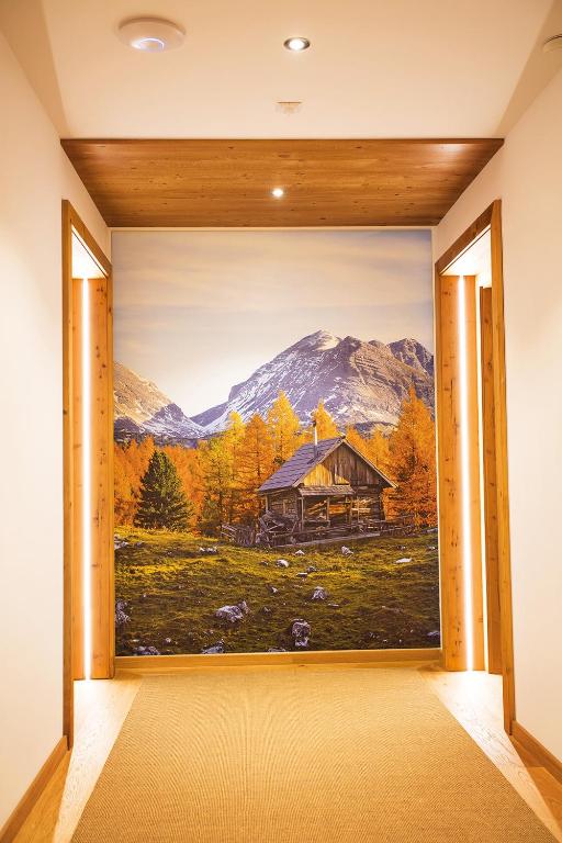 Nespecifikovaný výhled na hory nebo výhled na hory při pohledu z hotelu