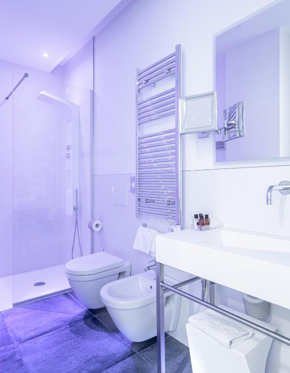Kúpeľňa v ubytovaní Hotel Lampara