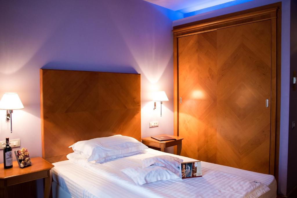 Postel nebo postele na pokoji v ubytování Hotel Beyfin