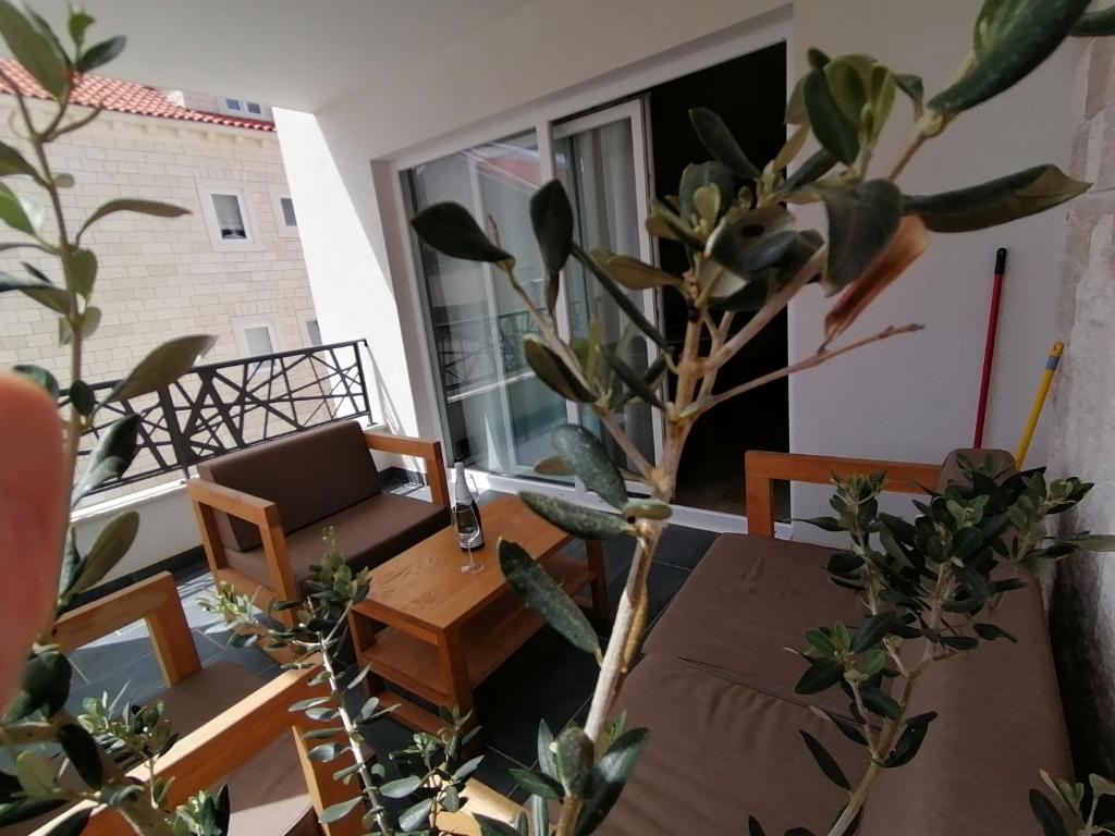 Istumisnurk majutusasutuses L & L Apartmani