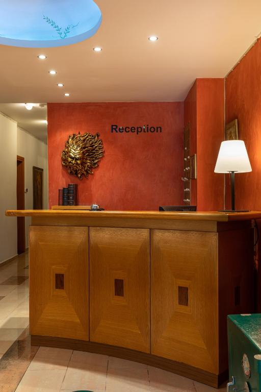 Vstupní hala nebo recepce v ubytování Dias Hotel Platamon