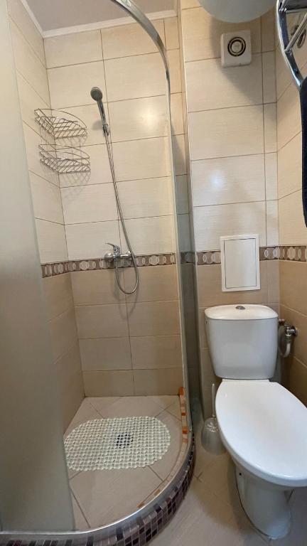 A bathroom at SUMMER BREEZE 406 Studio Sunny Beach