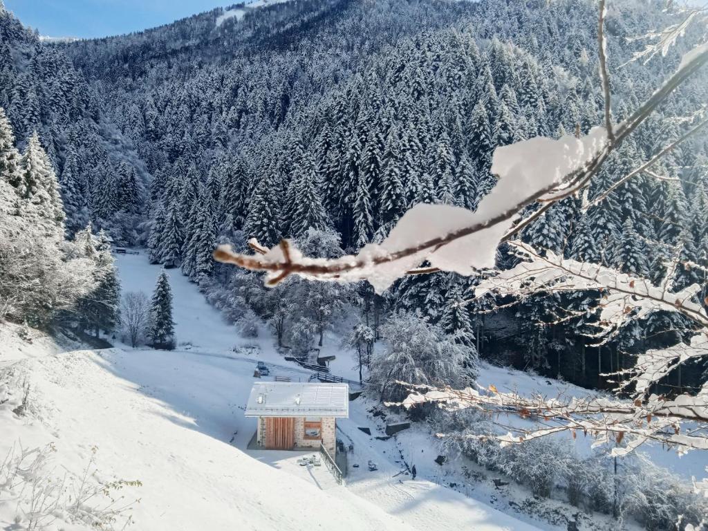 Chalet Noèr v zimě