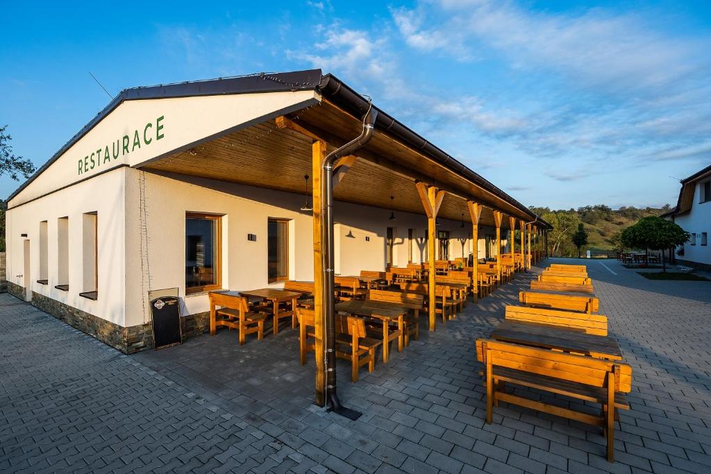 Restaurace v ubytování Na Zeleném statku