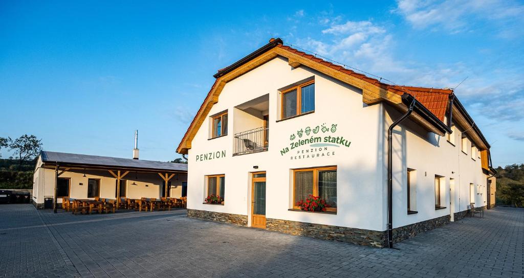 Budova, kde se penzion nachází
