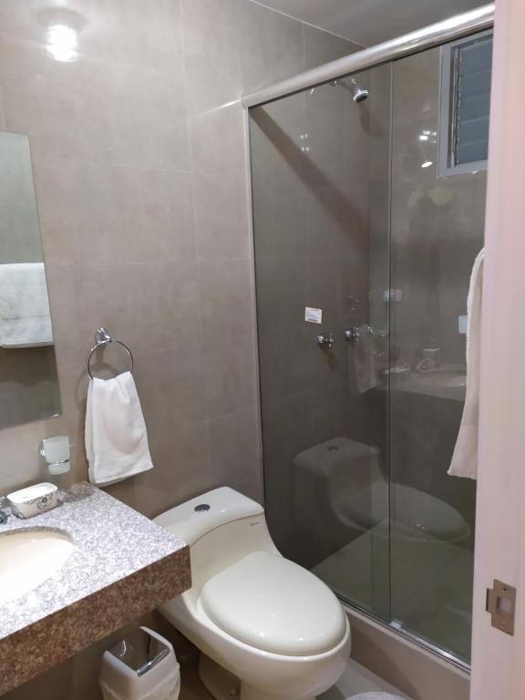 Koupelna v ubytování Elite Apartment 2