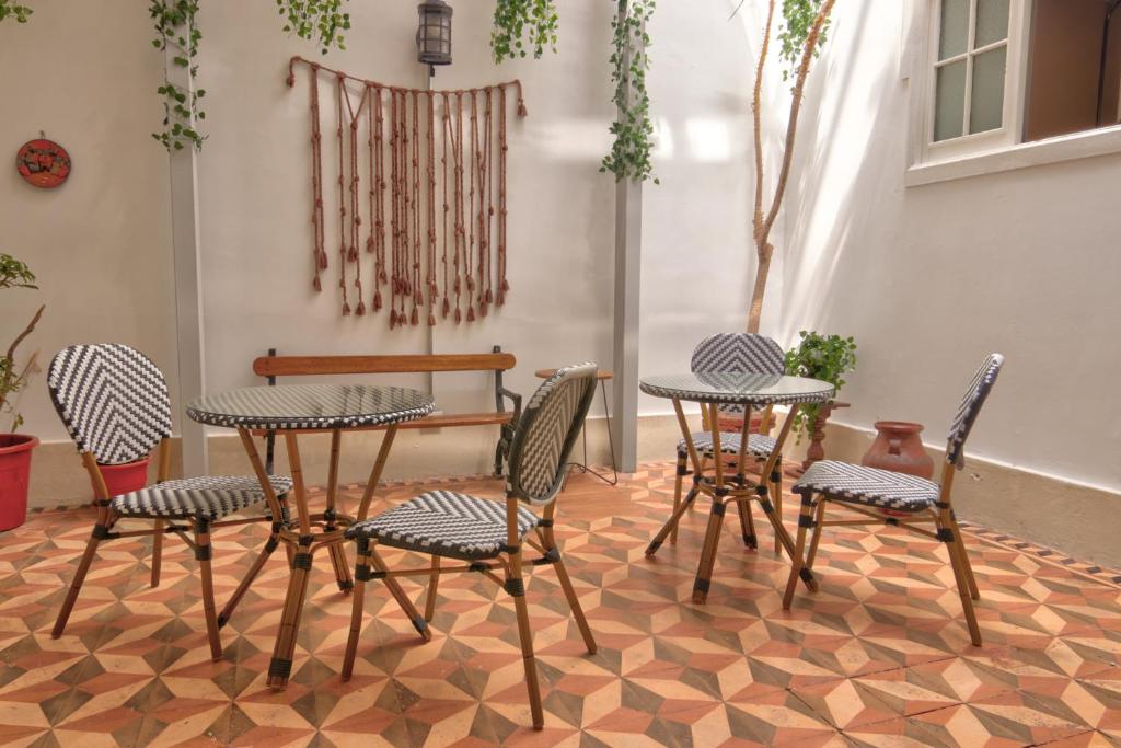 Posezení v ubytování Casa Porta