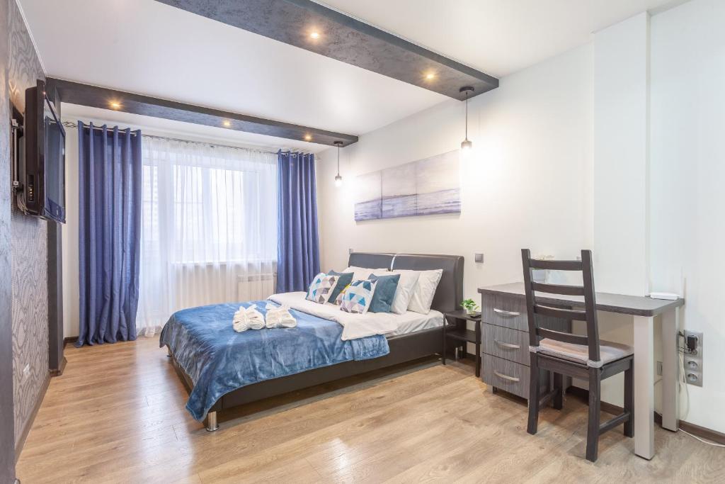 Уютные апартаменты RentPlaza c красивым ремонтом
