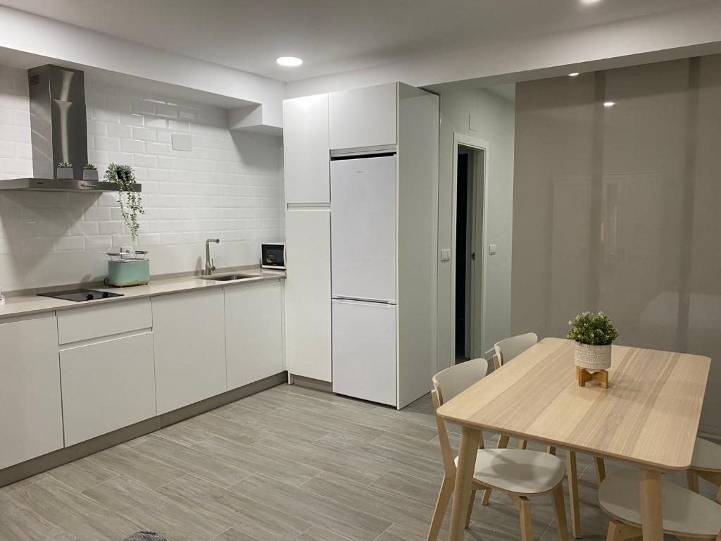 Kuchyňa alebo kuchynka v ubytovaní Loft céntrico 1 Córdoba