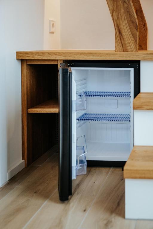 Postel nebo postele na pokoji v ubytování Village Turmzimmer