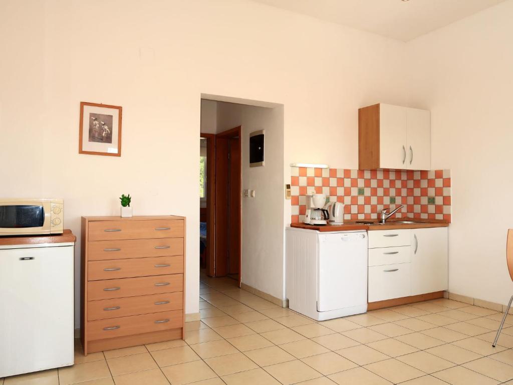 Kuchyň nebo kuchyňský kout v ubytování Apartment Andrea-1 by Interhome