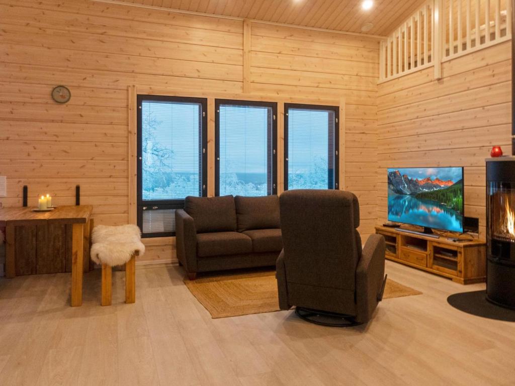 Posezení v ubytování Holiday Home Villa viima by Interhome